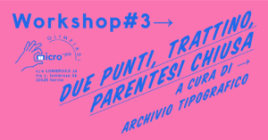 ARCHIVIO TIPOGRAFICO